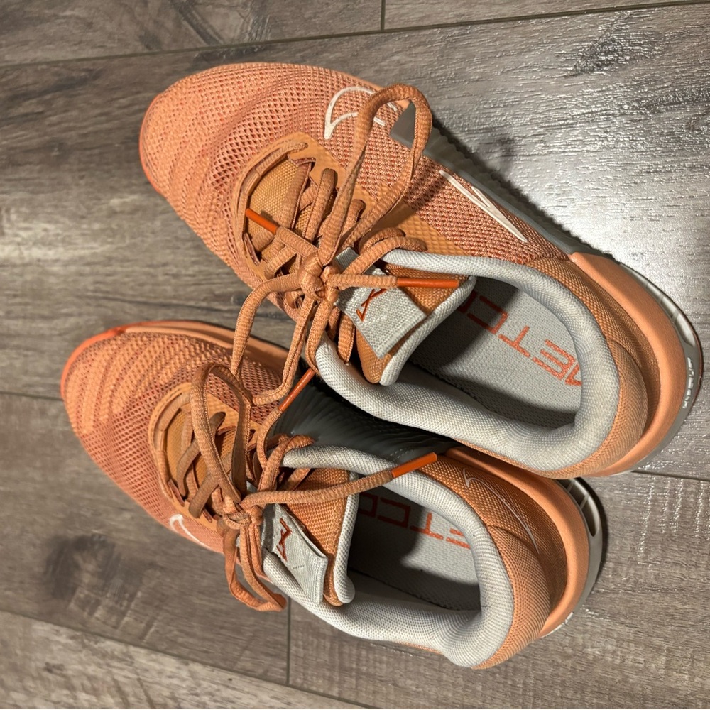 Nike Gray and Orange Sneakers